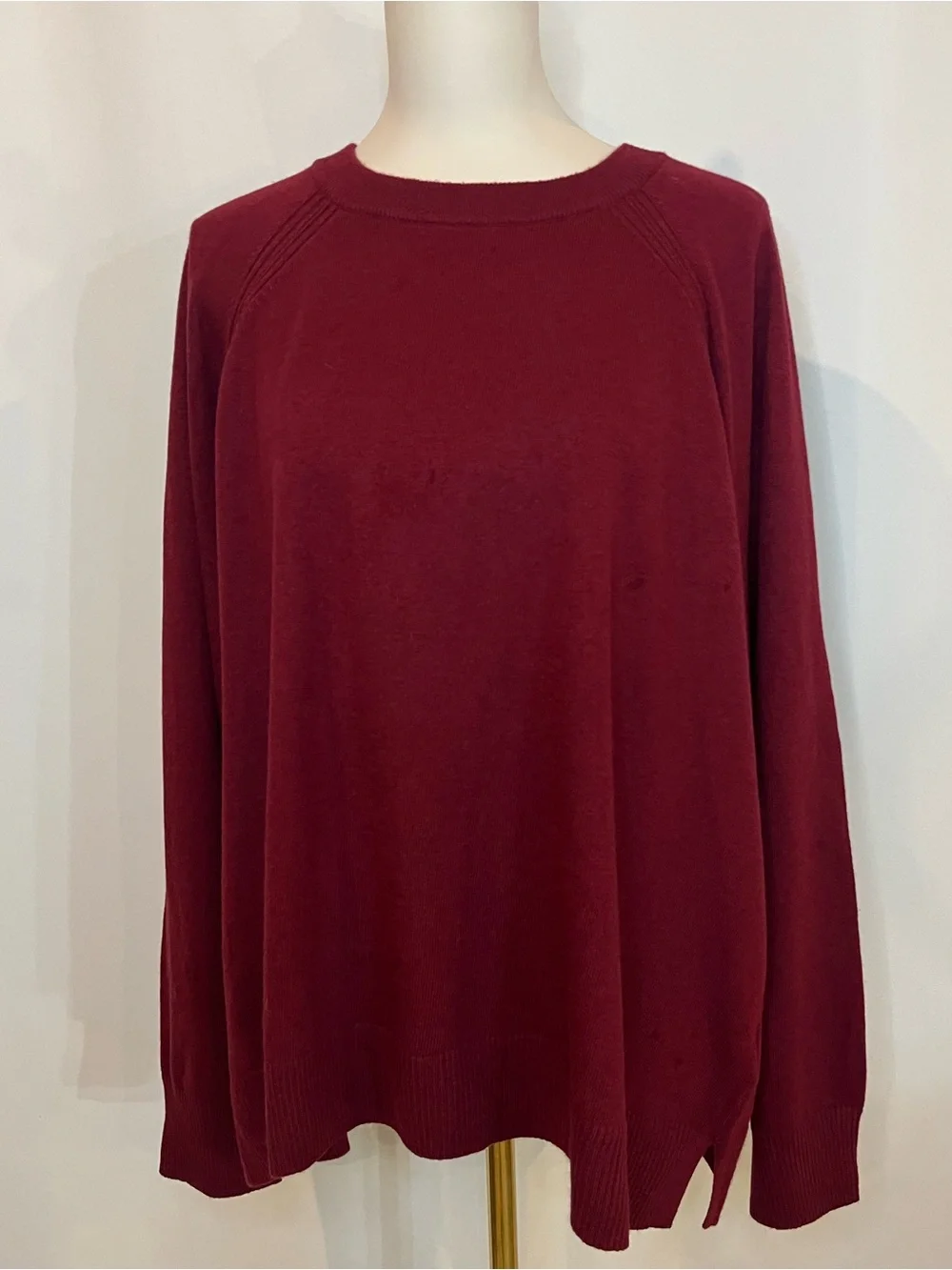 J.Crew Wool-blend boyfriend sweater
